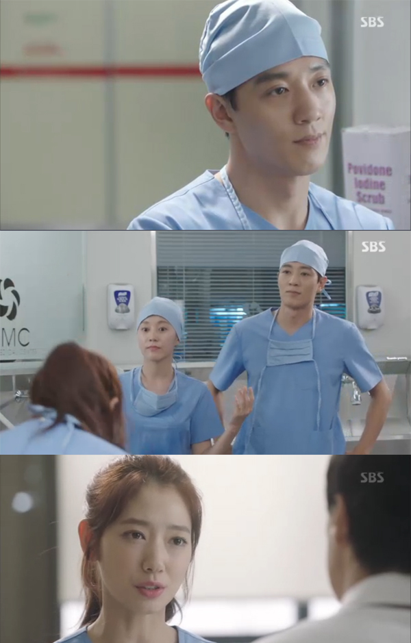 ▲'닥터스' 11회 김래원 유다인 박신혜(사진=SBS)