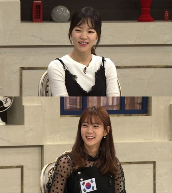 ▲'비정상회담'에 출연한 한예리(위), 한승연(사진=JTBC)