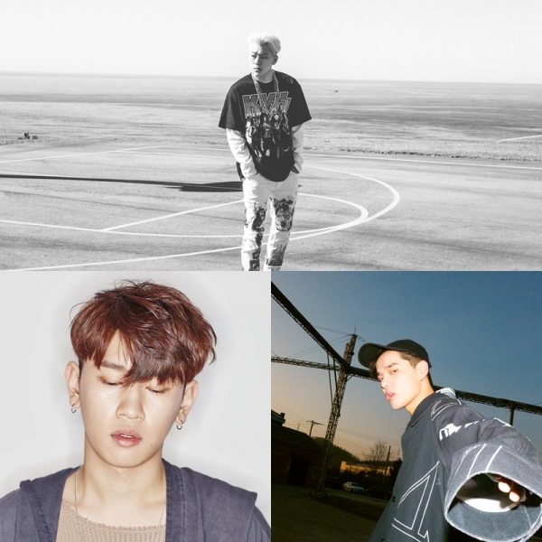 ▲지코, 크러쉬, 딘(사진=(주)에스에이커뮤니케이션)