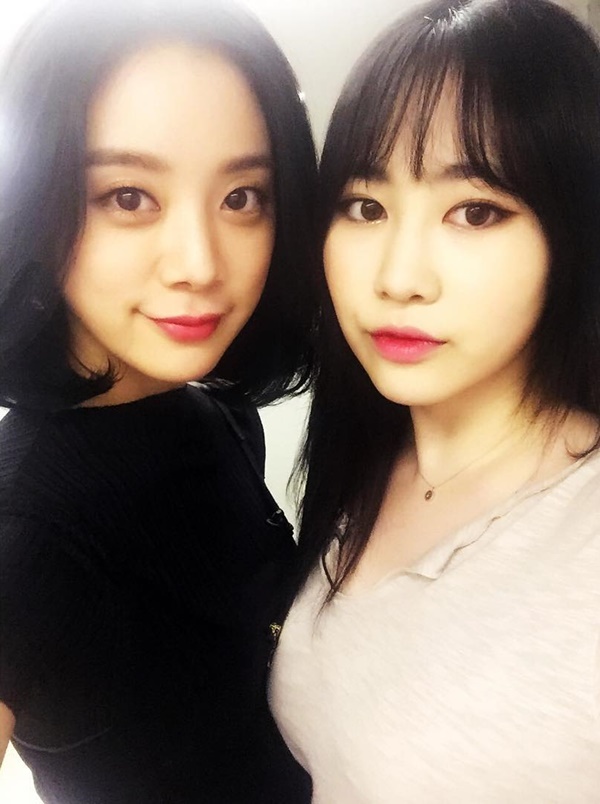 ▲원더걸스 혜림, 피프틴앤드 박지민(사진=원더걸스 혜림 인스타그램)