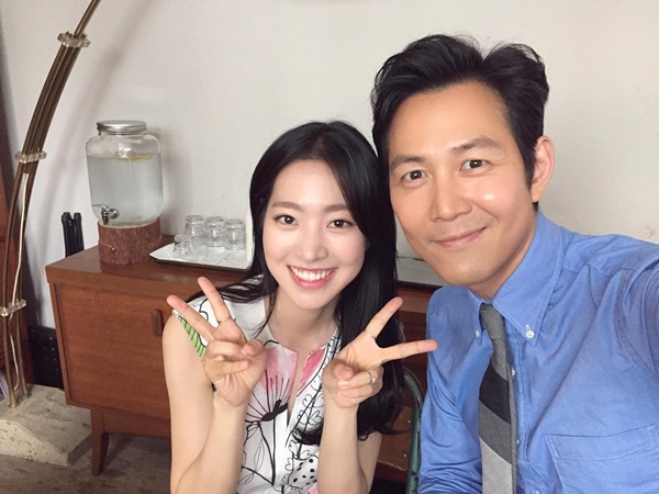 ▲배우 진세연, 이정재(사진=진세연 인스타그램)
