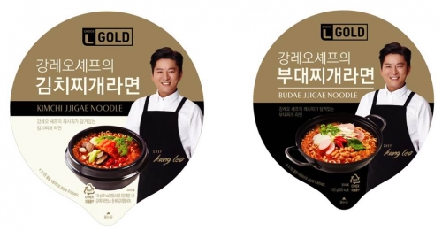 ▲롯데 ‘강레오 쉐프의 찌개라면’(사진제공=롯데그룹)