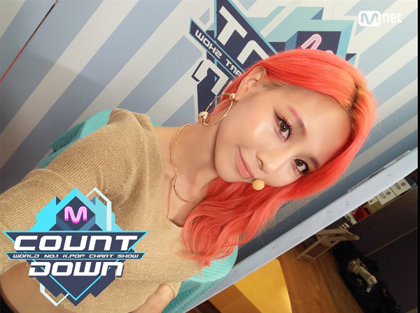 ▲'엠카운트다운' 페이(사진=Mnet 엠카운트다운 트위터)