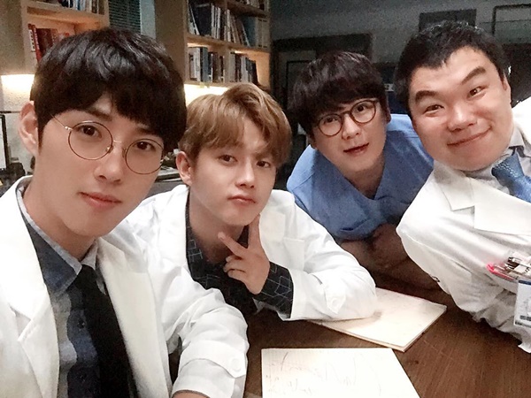 ▲배우 백성현, 김민석, 김강현, 조현식(사진=백성현 인스타그램)
