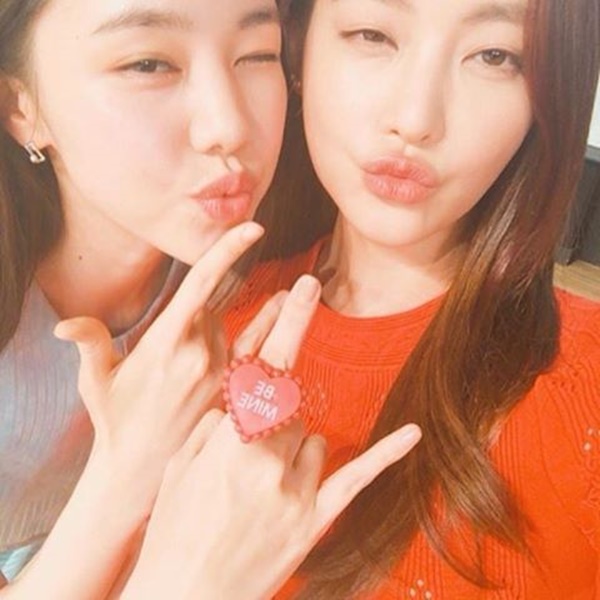 ▲배우 김예원, 오연서(사진=김예원 인스타그램)