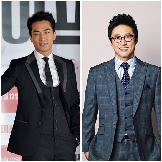▲'내 아내' 주연 송승헌 박신양(사진=이투데이 DB, 씨너지인터네셔널 )