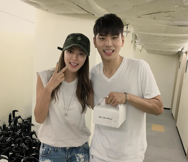 ▲배우 박한별 이이경(사진=박한별 인스타그램)