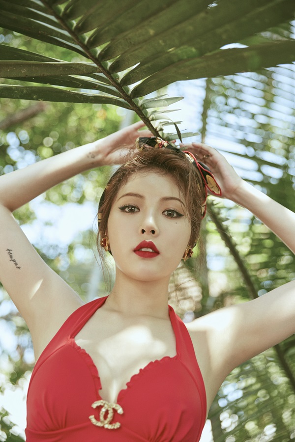 ▲가수 현아(사진=큐브엔터테인먼트)