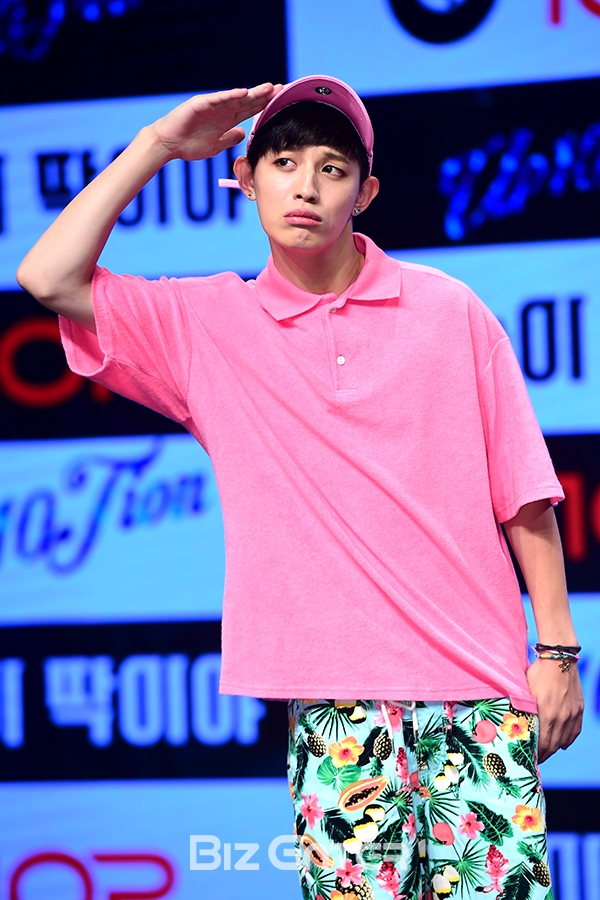 ▲업텐션 진후(사진=윤예진 기자 yoooon@)