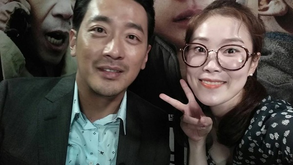 ▲배우 하정우, 방송인 김슬기(사진=김슬기 인스타그램)