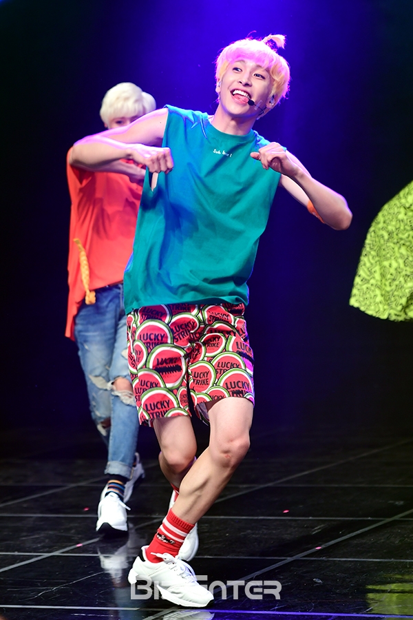 ▲업텐션 샤오(사진=윤예진 기자 yoooon@)