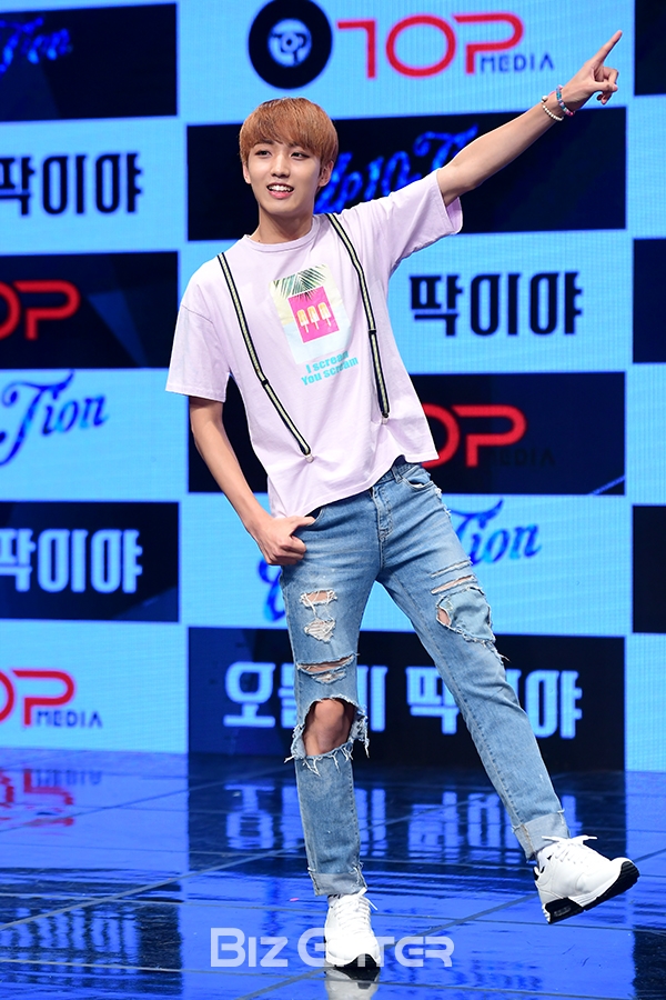 ▲업텐션 선율(사진=윤예진 기자 yoooon@)