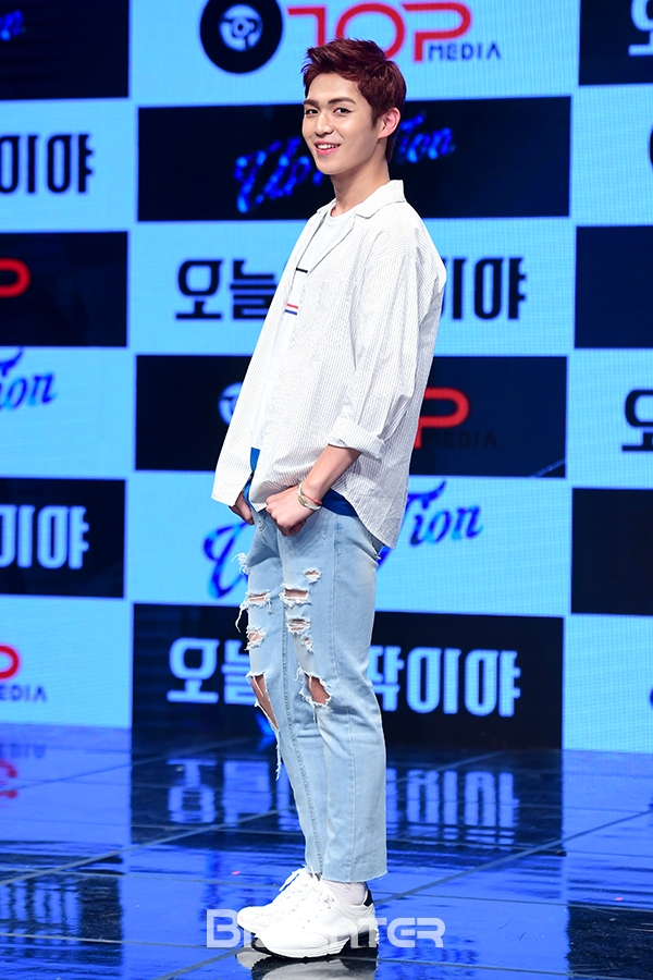 ▲업텐션 규진(사진=윤예진 기자 yoooon@)