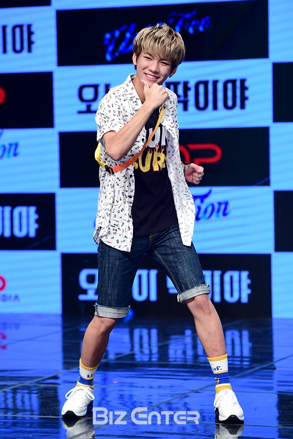 ▲업텐션 환희(사진=윤예진 기자 yoooon@)