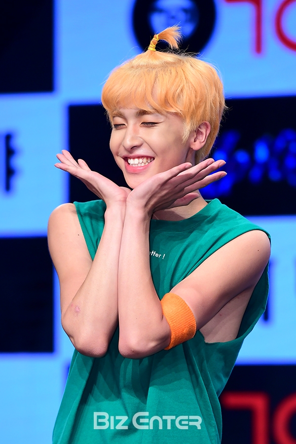 ▲업텐션 샤오(사진=윤예진 기자 yoooon@)