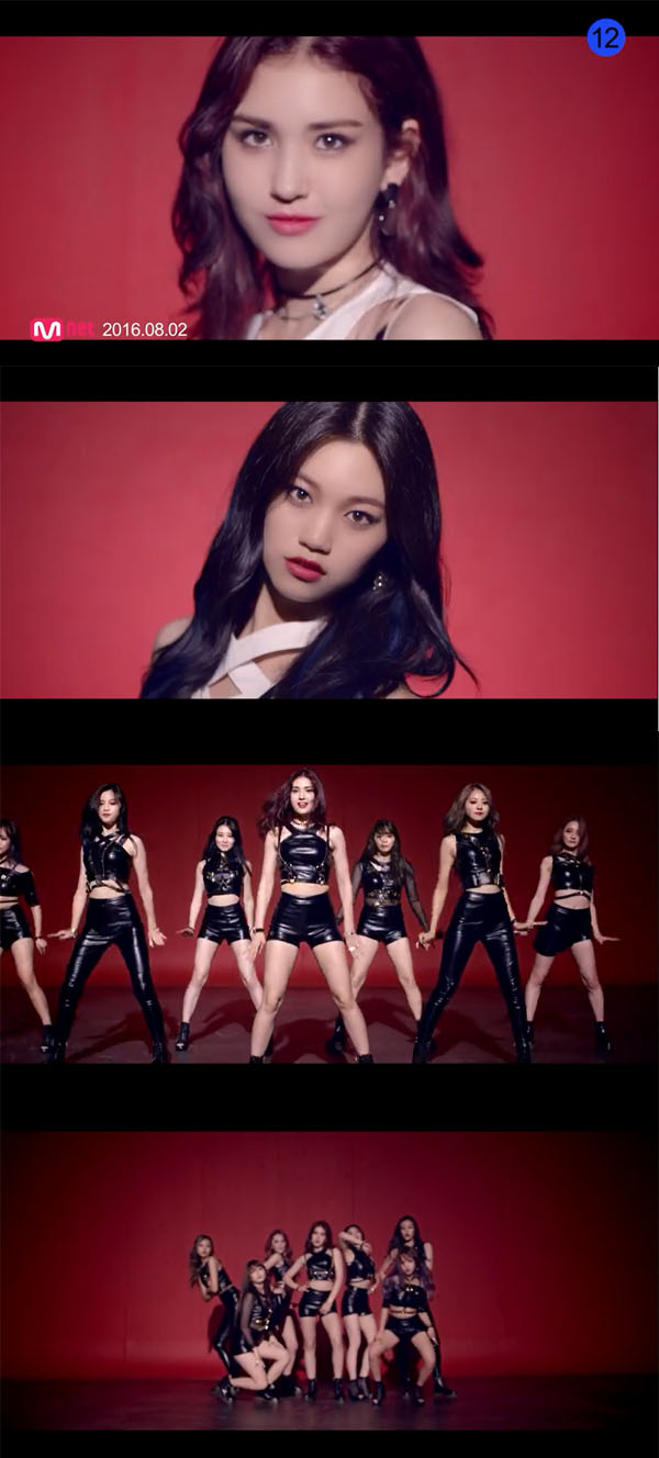 ▲아이오아이 유닛 '왓 어 맨' 티저 영상 캡처(사진=유튜브)