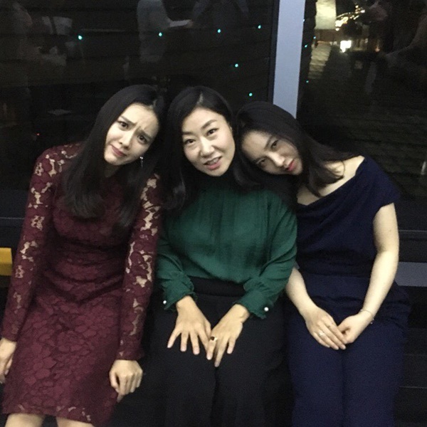 ▲배우 손예진, 라미란, 박주미(사진=손예진 인스타그램)
