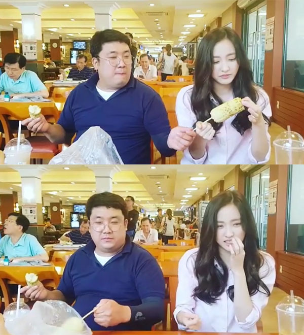 ▲'tv소설 내마음의 꽃비' 나해령이 재미있는 영상을 공개했다.(사진=나해령 인스타그램)
