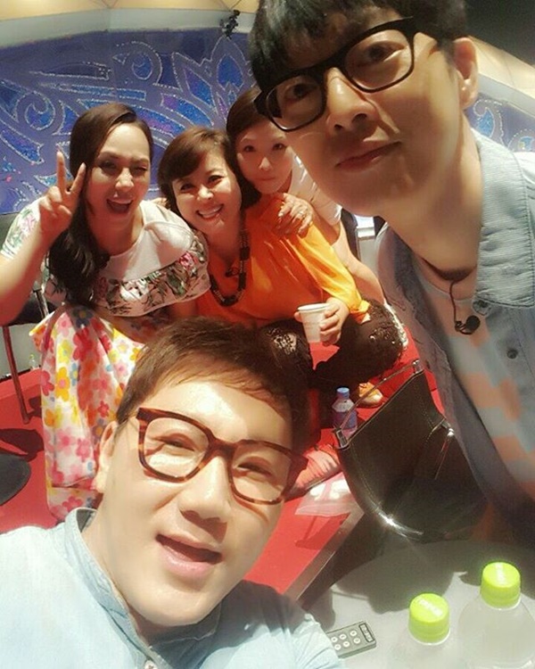 ▲더원, 소냐, 홍지민, 신봉선, 하현우(사진=소냐 인스타그램)