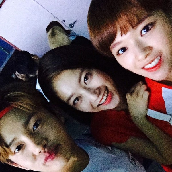 ▲김민석, 공승연, 트와이스 정연(사진=공승연 인스타그램)