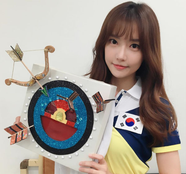 ▲'복면가왕' 양궁소녀 레이디제인(사진=레이디제인 인스타그램)