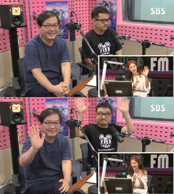 ▲이성강 감독, 연상호 감독(사진=SBS '박선영의 씨네타운' 캡처)