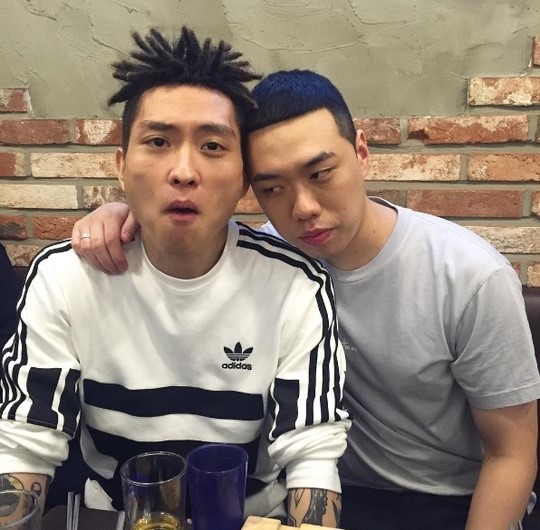 ▲씨잼과 비와이(사진=비와이 SNS)