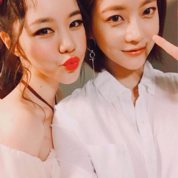 ▲배우 김예원, 오연서(사진=김예원 인스타그램)