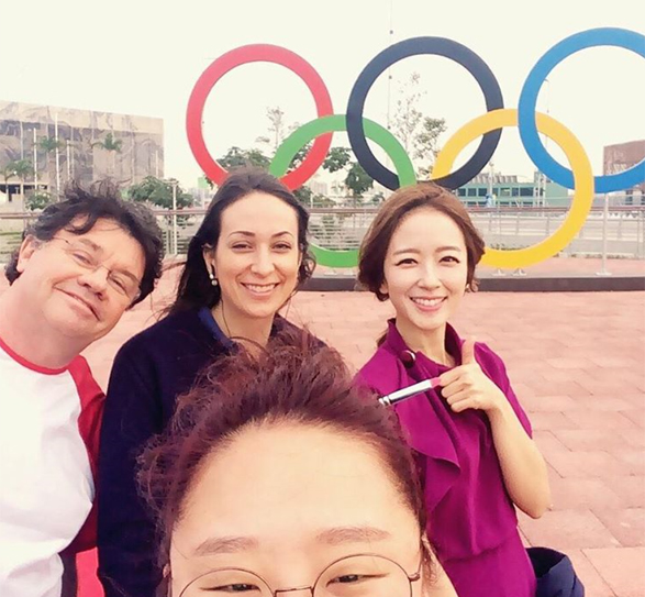 ▲박선영 아나운서가 리우올림픽 현장에서 근황을 전했다.(사진=SBS 올림픽 인스타그램)