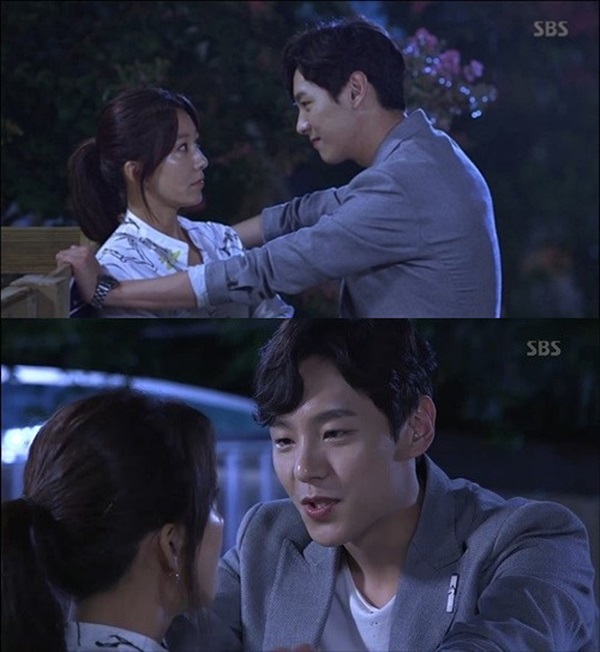 ▲'끝에서 두번째 사랑' 곽시양 김희애(사진=SBS 주말드라마 '끝에서 두번째 사랑' 김희애 곽준우 캡처)