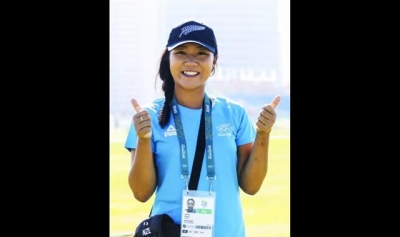 ▲리디아 고(19)가 올림픽 남자부 골프가 열린 골프장을 찾아 뉴질랜드 선수들을 응원했다. 사진=PGA  