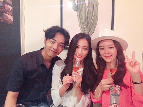 ▲배우 지은성, 나해령, 안연홍(사진=지은성 인스타그램)