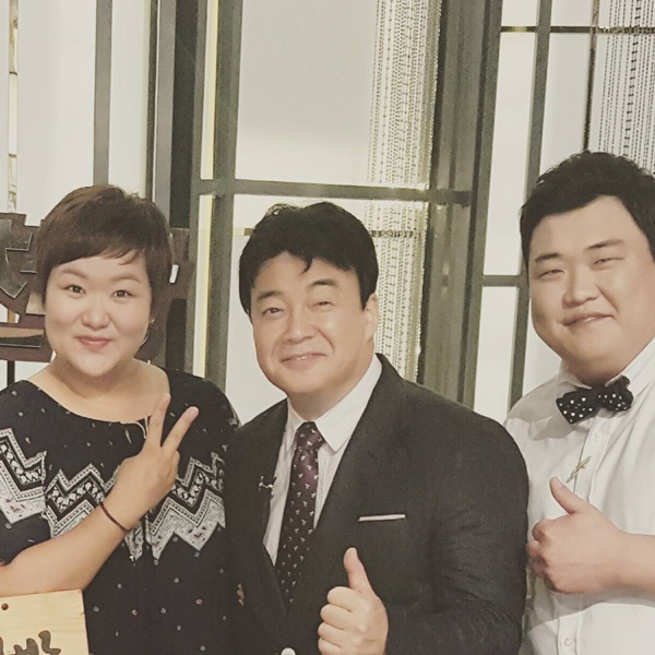 ▲하재숙, 백종원, 김준현(사진=하재숙 인스타그램)