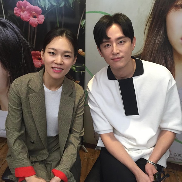 ▲배우 한예리, 권율(사진=사람엔터테인먼트 공식 인스타그램)