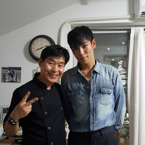 ▲이연복 셰프, 빅뱅 탑(사진=이연복 인스타그램)