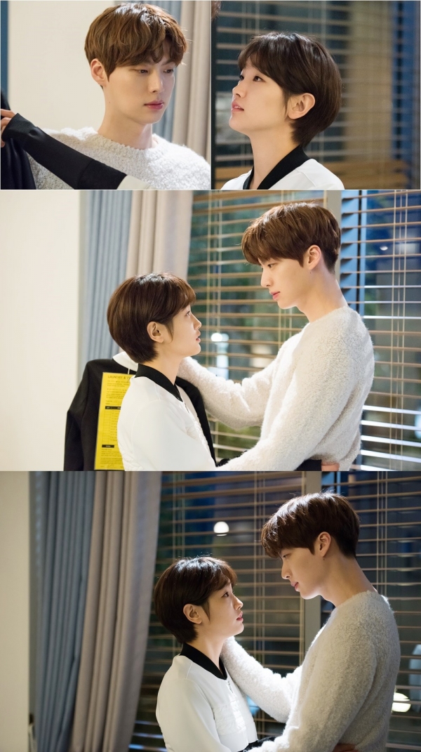 ▲'신데렐라와 네 명의 기사' 안재현 박소담 (사진= tvN )