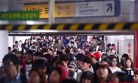 ▲9호선 종합운동장역 모습. (출처=연합뉴스TV)