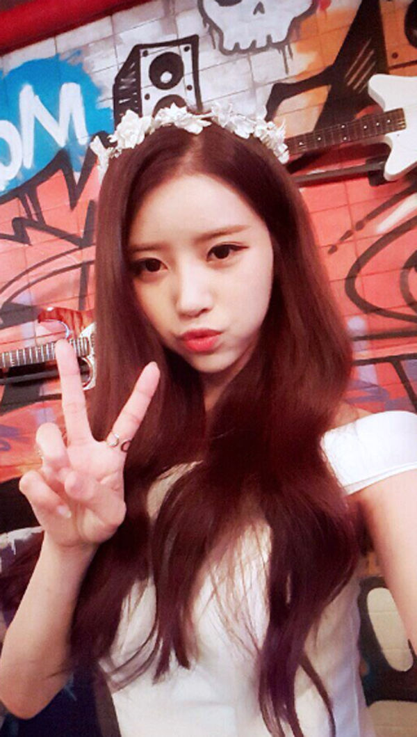 ▲러블리즈 이미주(사진=트위터)