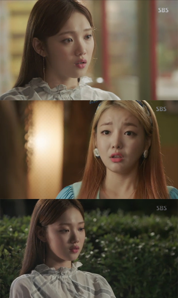 ▲'닥터스' 19회 이성경 문지인(사진=sbs)