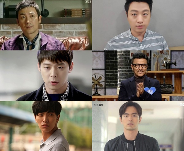 (사진=SBS '원티드', '자기야', 유상무 인스타그램, MBC '냄새를 보는 소녀', '미스터 블랙', 영화 '연애의 온도')