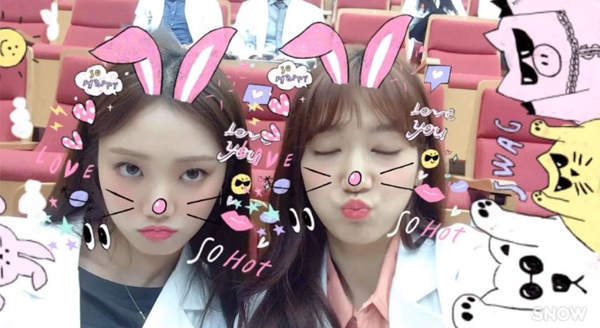 ▲'닥터스' 박신혜 이성경(사진=박신혜 인스타그램)