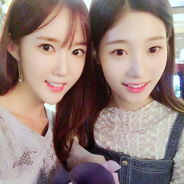 ▲승희, 다이아 정채연(사진=다이아 정채연 인스타그램)