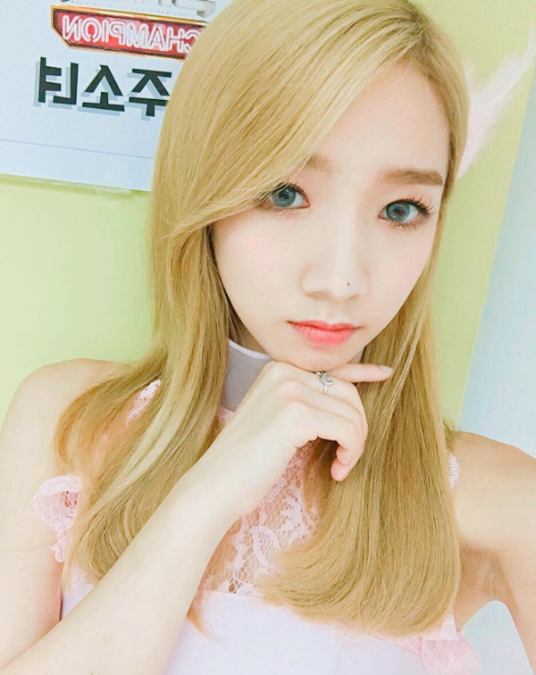 ▲'쇼 챔피언' 우주소녀 미기(사진=우주소녀 인스타그램)