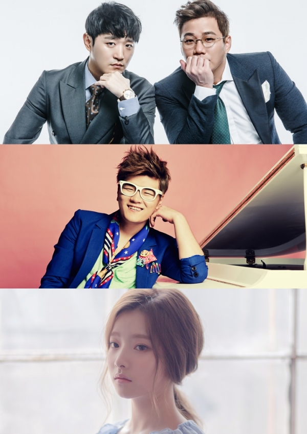 ▲(위부터) 바이브, 신용재, 벤(사진=더바이브엔터테인먼트)