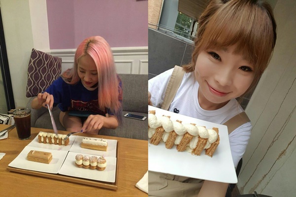 ▲원더걸스 예은, 오나미(사진=tvN '수요미식회' 공식 페이스북)