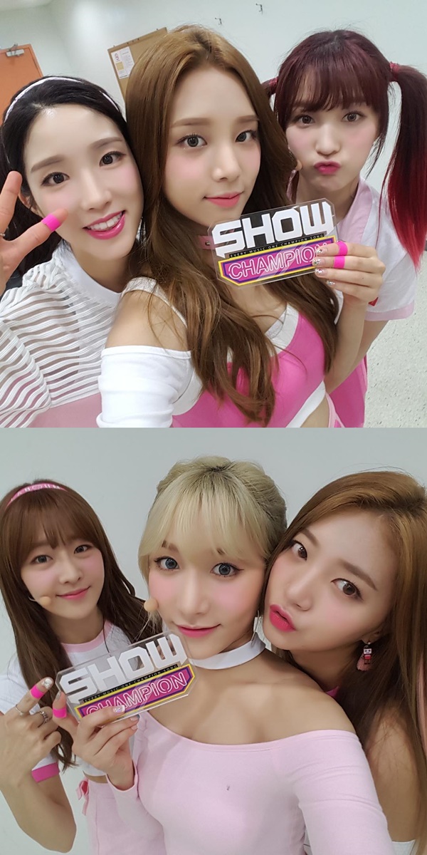 ▲그룹 라붐(사진=MBC에브리원 '쇼! 챔피언' 공식 인스타그램)