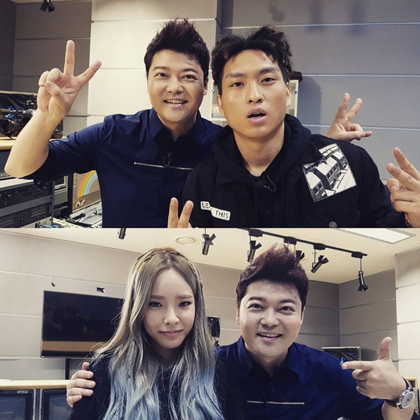 ▲전현무, 씨잼, 헤이즈(사진=전현무 인스타그램)