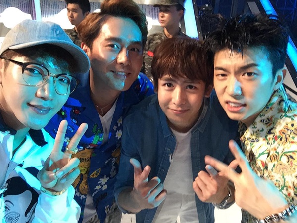 ▲준케이, 김상혁, 닉쿤, 장우영(사진=김상혁 인스타그램)