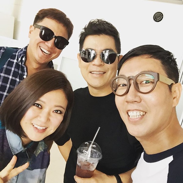 ▲김숙, 정성화, 김용만, 김영철(사진=김영철 인스타그램)