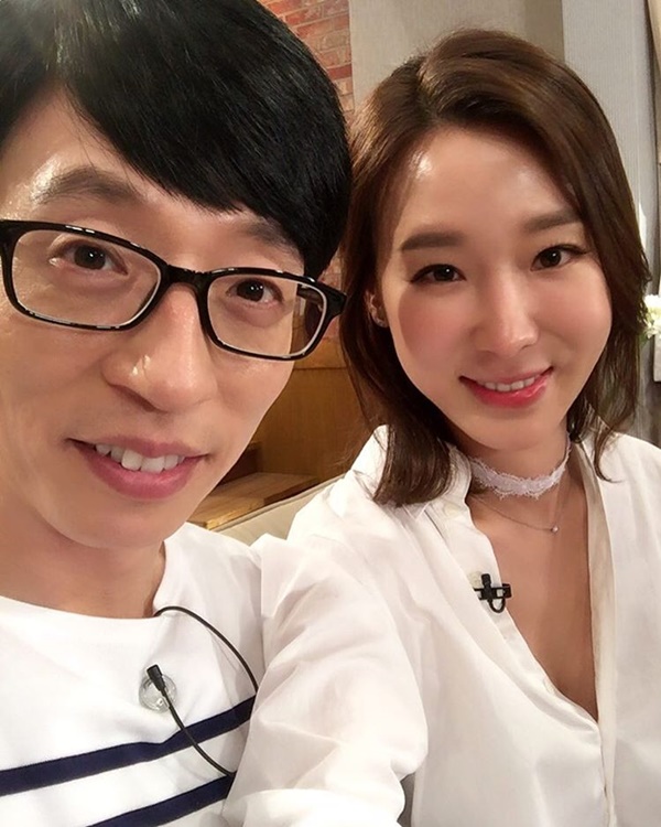 ▲유재석, 이지혜(사진=이지혜 인스타그램)